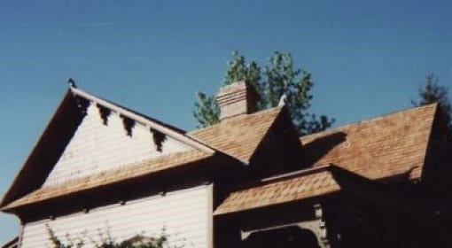 new roof on historic home